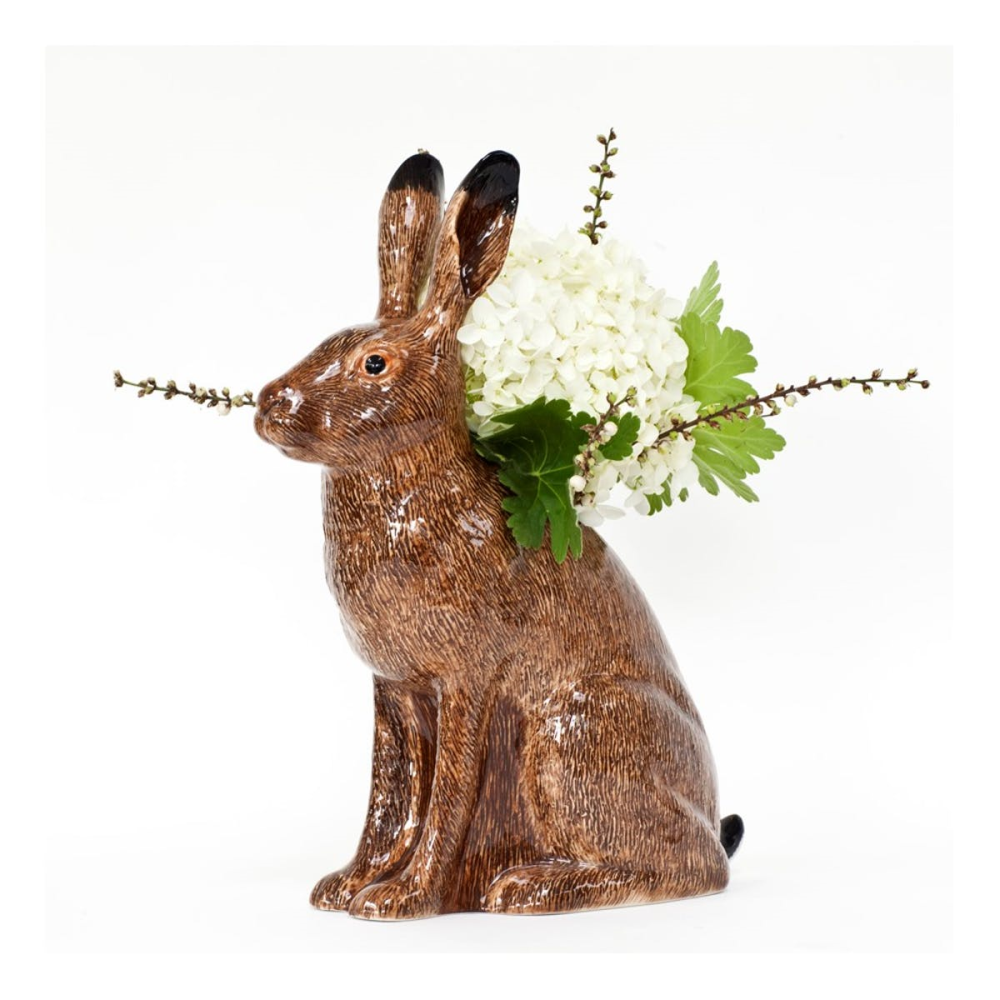 Hare Large flower vase, L11.5 x D20 x H31cm-0