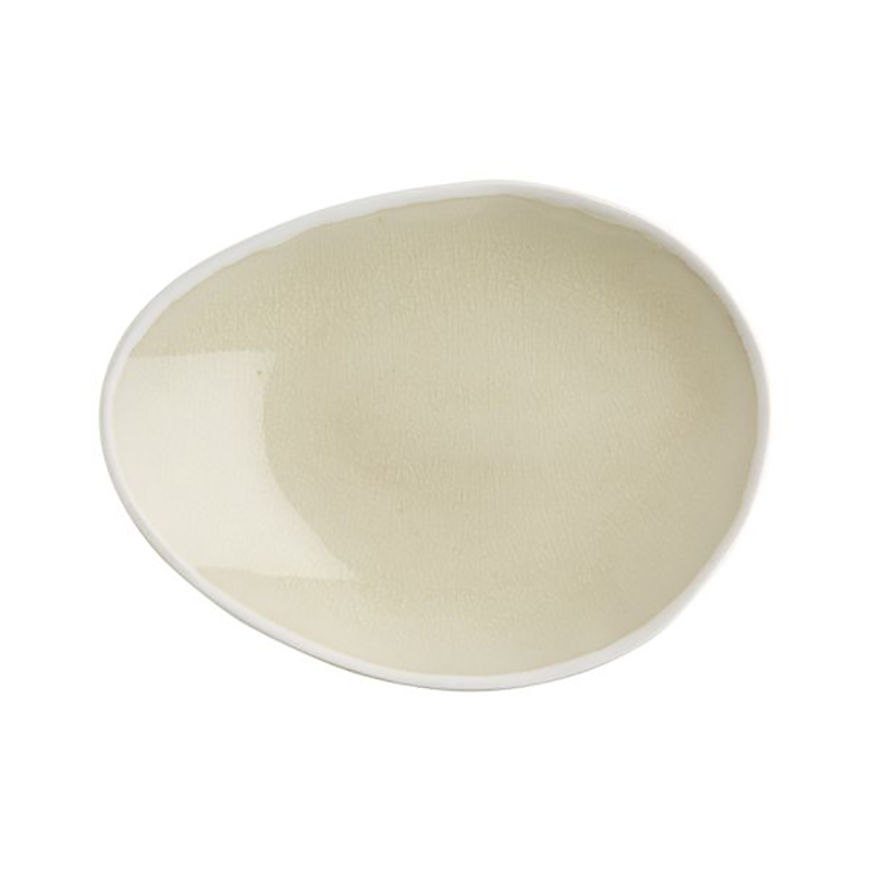 Vie Naturelle Small Plate, W14.5cm x D11cm, Cream-0