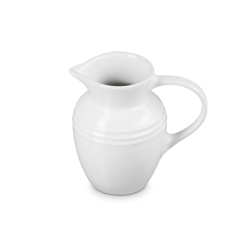 Stoneware Breakfast Jug, 600ml, White-1