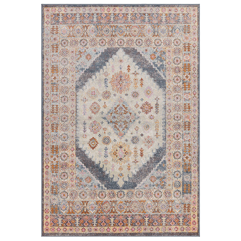 Flores fiza classic persian medallion rug, 200 x 290cm, Multi-0