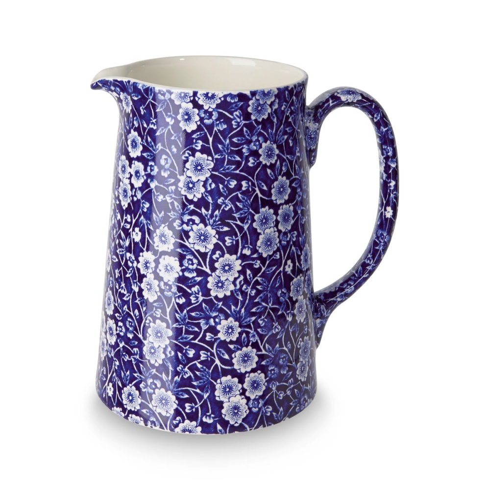 Calico Tankard Jug, 1.1l, Blue-2