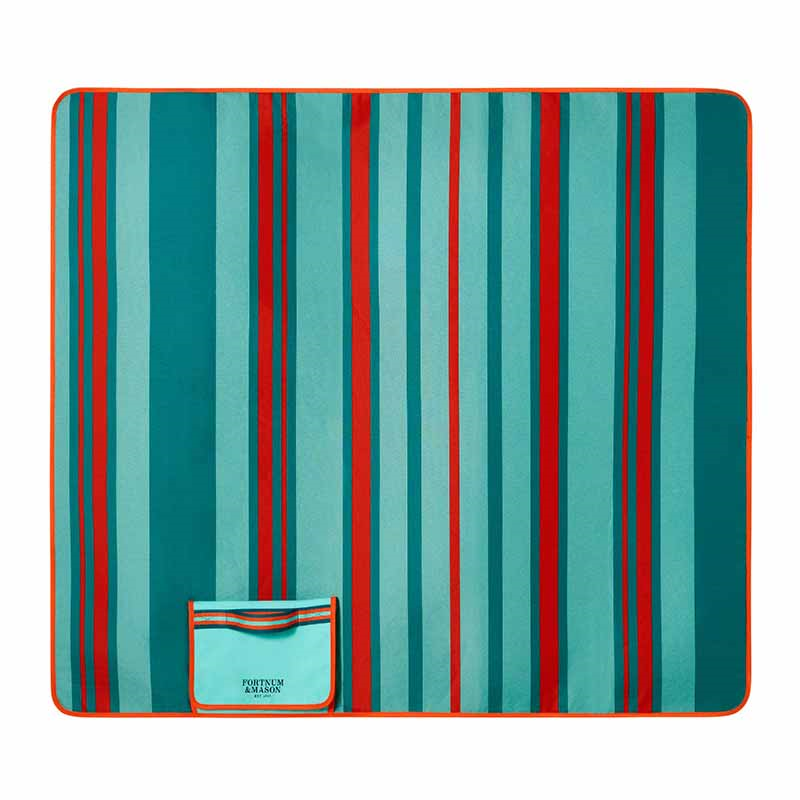 Fortnum's Picnic Mat, 145cm x 130cm, Eau de Nil-3