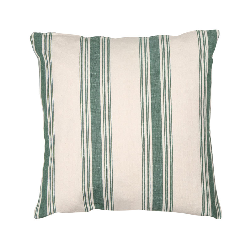 Deck Stripe Cushion, L40 x H40cm, Green-1