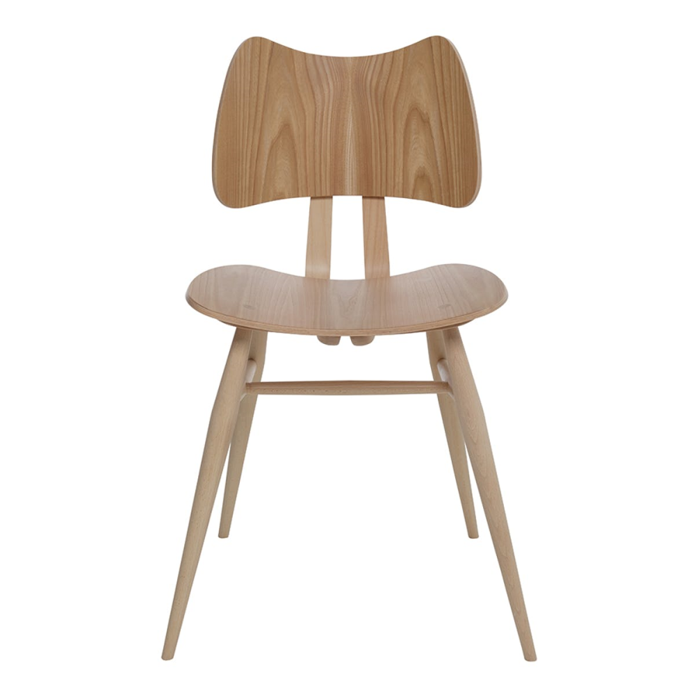 Originals Butterfly Chair, L.Ercolani by Ercol, H82 x W53 x D46cm, Natural-2