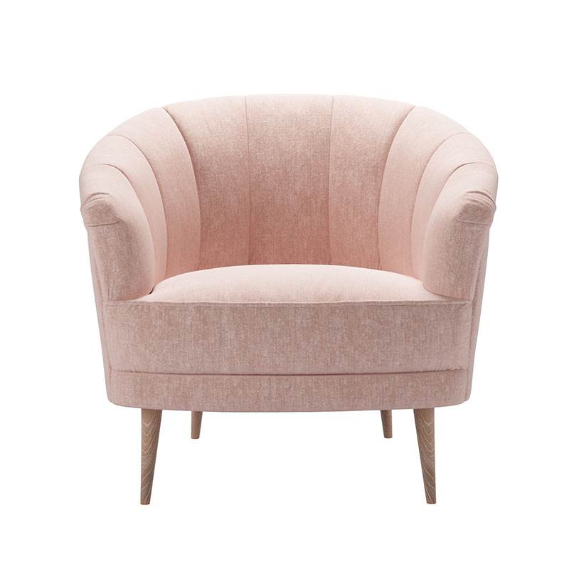 Harper Armchair, Pavilion Pink-0