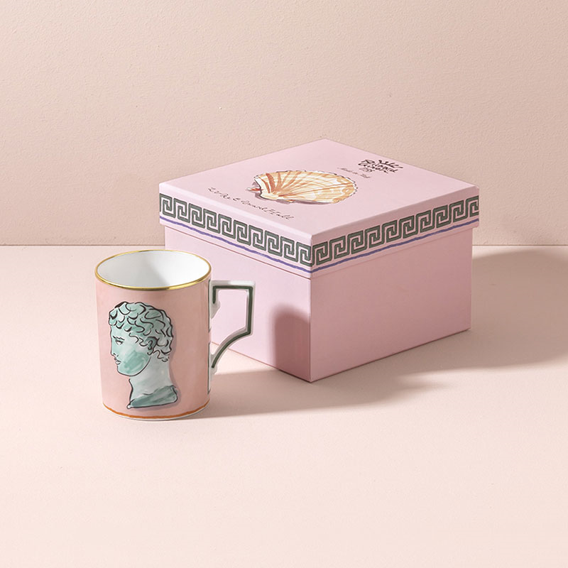 Il Viaggio Di Nettuno Mug, 240g, Pink-3