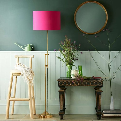 Slider Floor lamp - base only, Brass-0