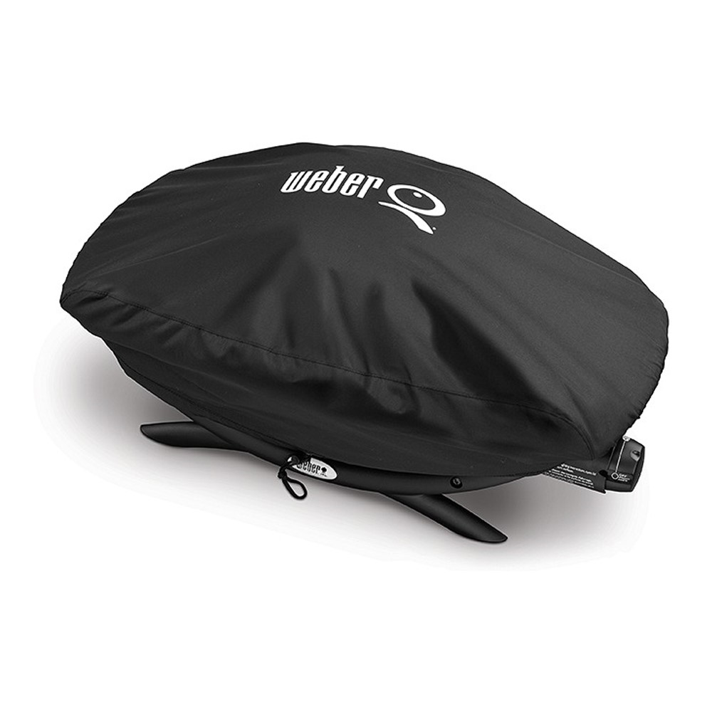 Premium barbecue cover - bonnet cover , fits Q200 & 2000 series, H32 x W48.01 x D82.04cm, Black-0