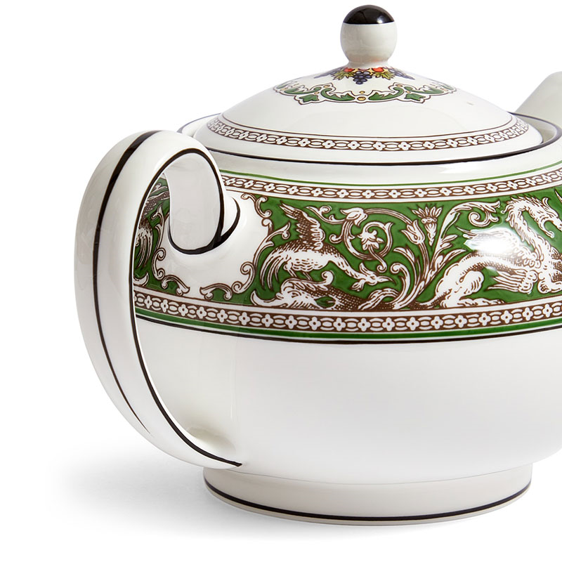 Florentine Teapot, 800ml, Verde-3