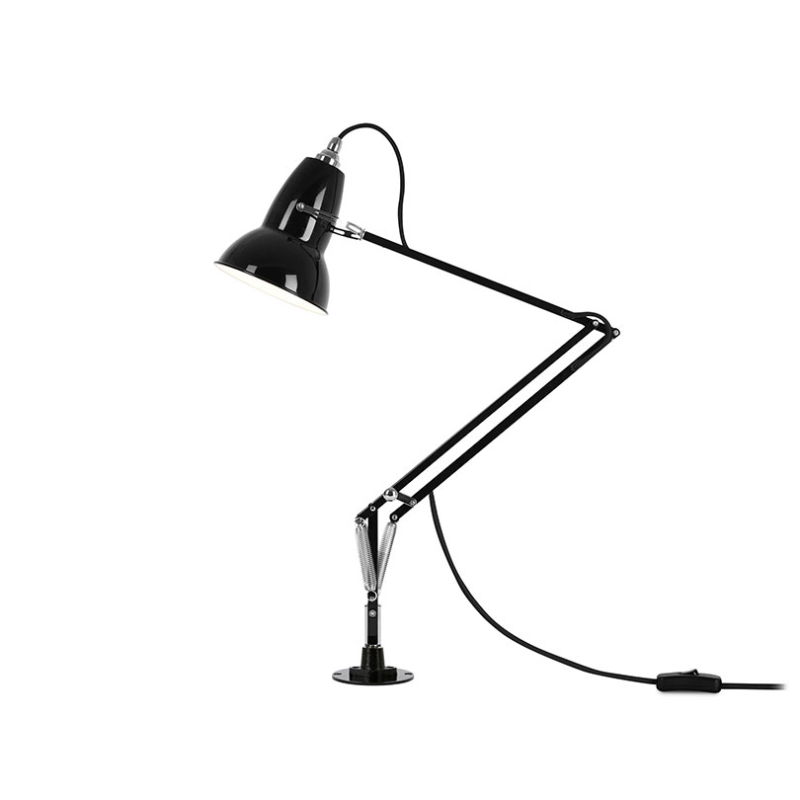 Original 1227 Desk Lamp with Desk Insert, Jet Black-0