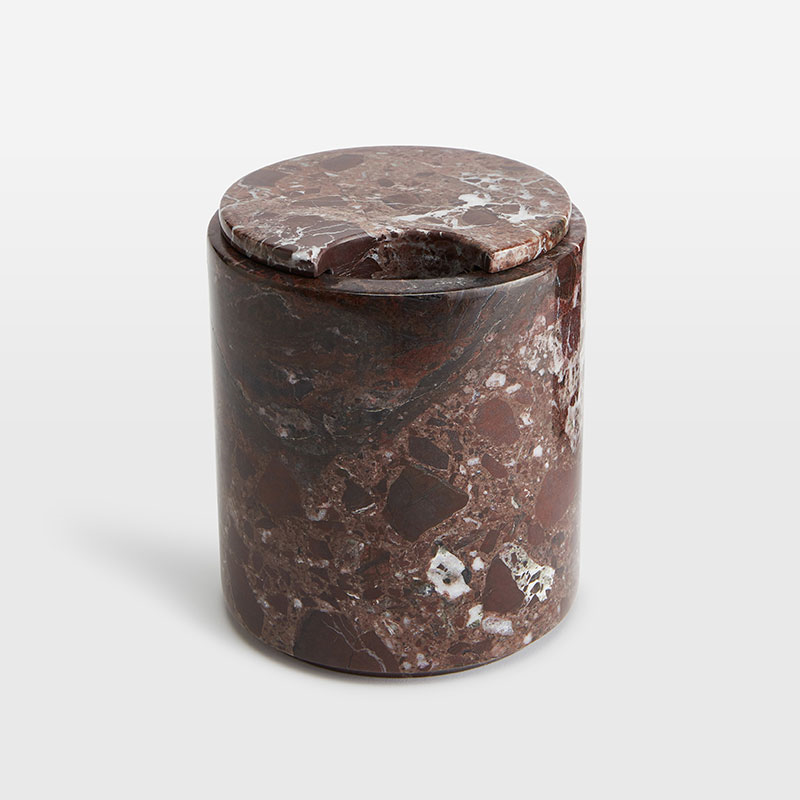 Pavel Ice Bucket, Red Marble-1