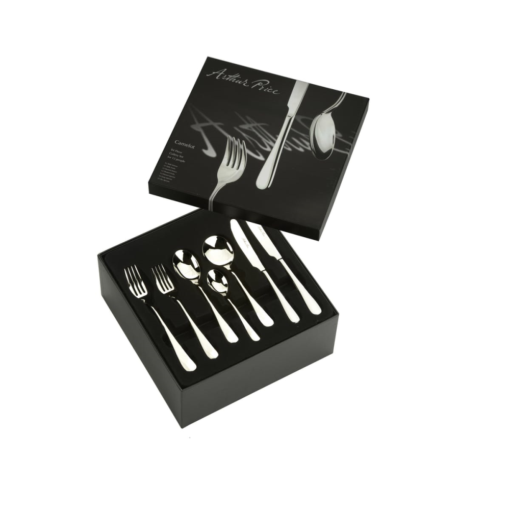 Signature-Camelot 84 piece cutlery set, Stainless Steel-0