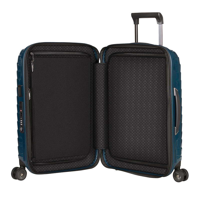 Proxis Cabin Suitcase, H55 x L40 x W20/23cm, Petrol Blue-2