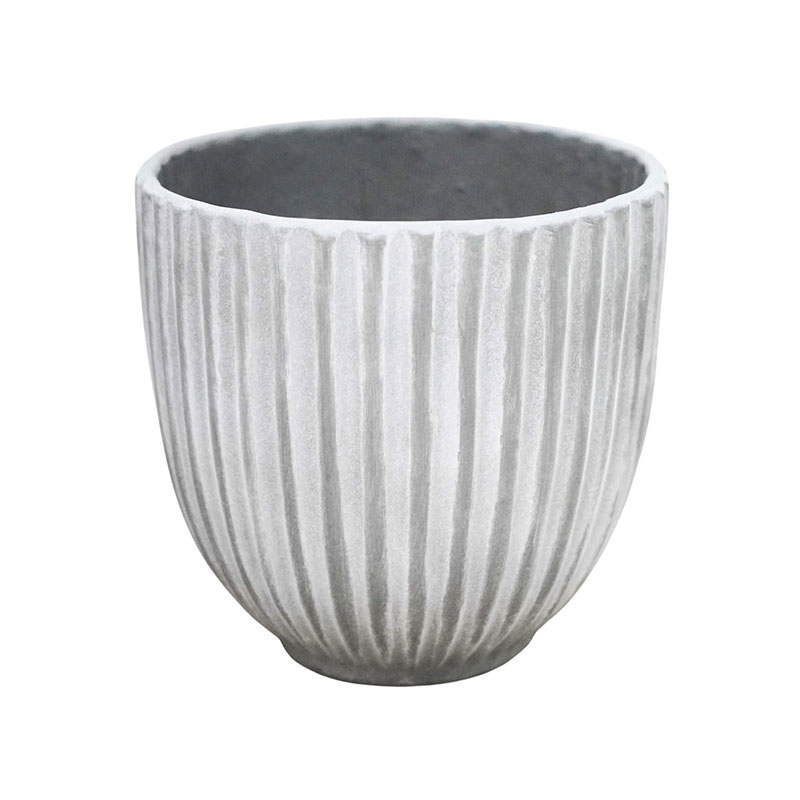 Lagos Planter, D23.5cm, Cement-0