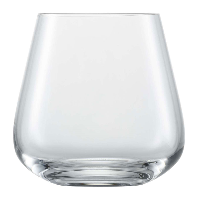 Vervino Set of 4 Crystal Water Tumblers, 398ml, Clear-0