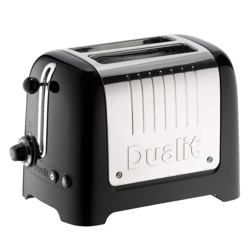 Lite 2 slot toaster, Black-0