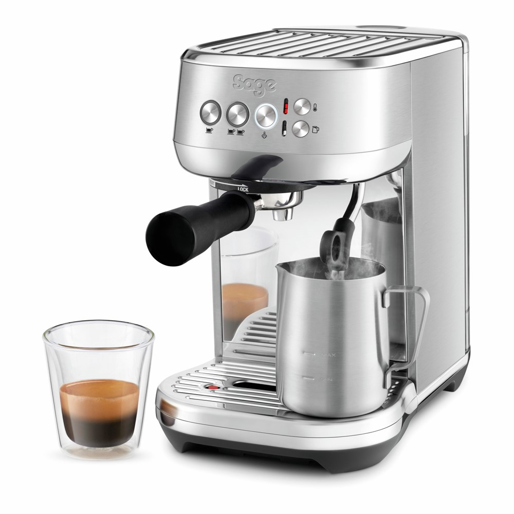 The Bambino Plus Espresso machine, 1.9 litre, Brushed Stainless Steel-0