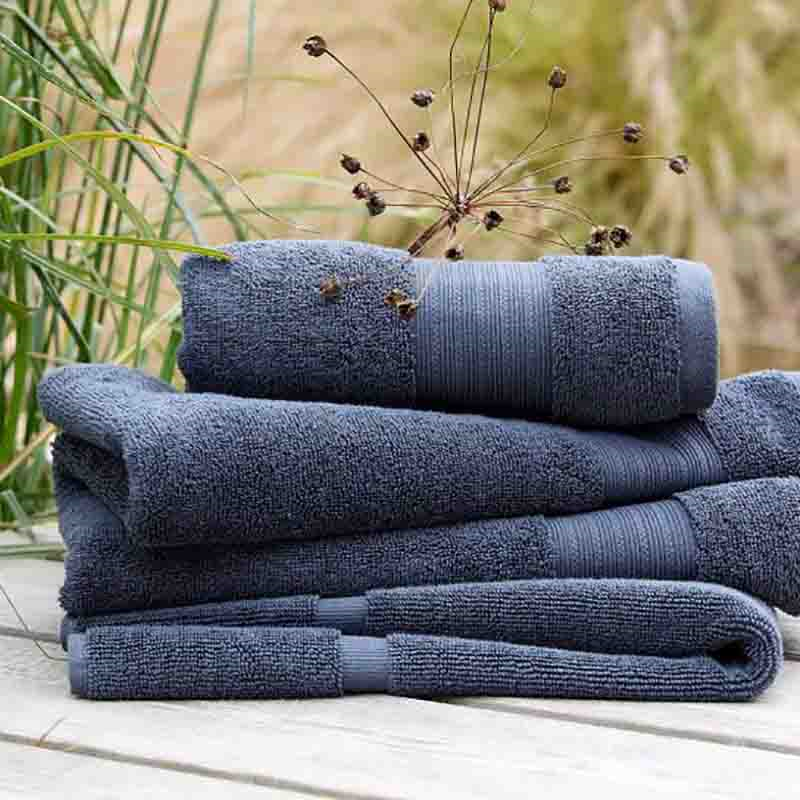 Organic Eco Twist Bath Towel, Cinder-1