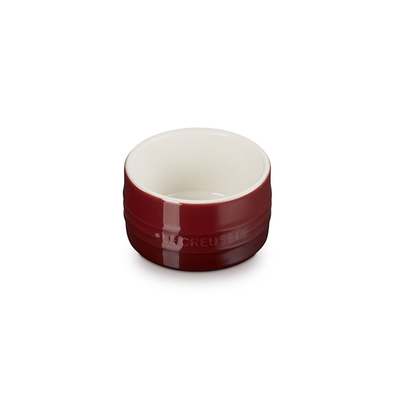 Stoneware Stackable Ramekins, Garnet-1