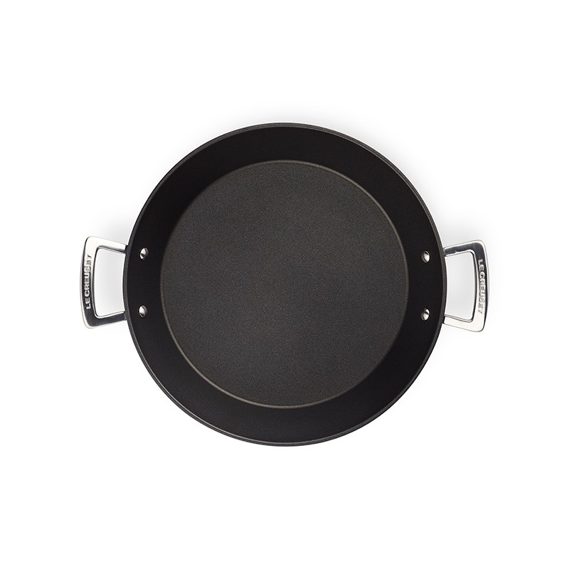 Toughened Non-Stick Paella pan, 32cm-1