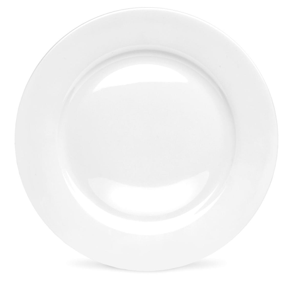 Serendipity Set of 4 Dinner Plates, 27cm, White-0