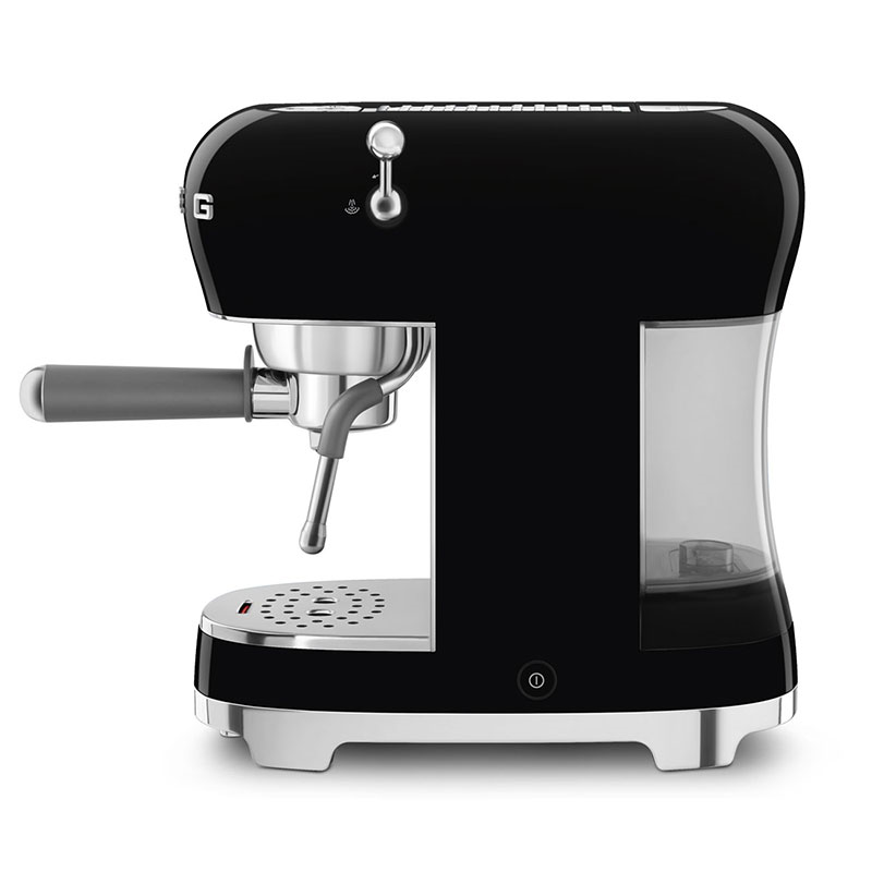 50's Style Espresso Coffee Machine, Black-2