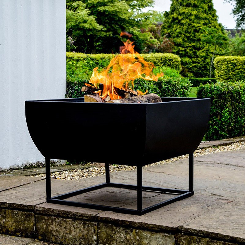 Windermere Outdoor firebowl, W50cm, Black-5