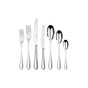 2 Piece Serving Spoon Set, Mulberry Mirror Finish-0