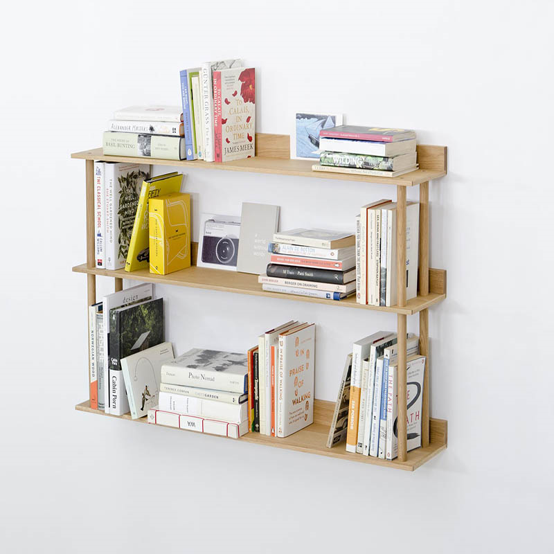 Platform 3 Shelf, H64 x W100cm, Oak-6