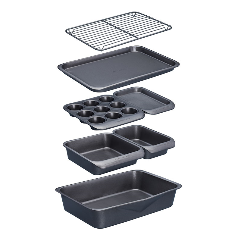 Smart Space 7 piece bakeware set, Non-Stick-0