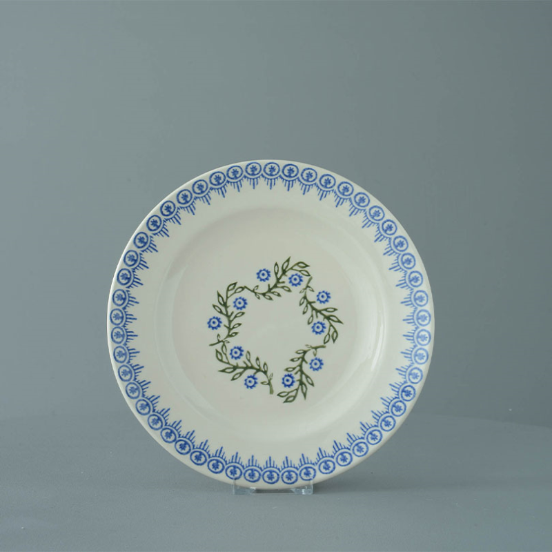 Floral Garland Plate, 25cm-1