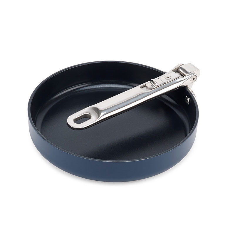 Space Folding Frying Pan, 20cm, Midnight Blue-7