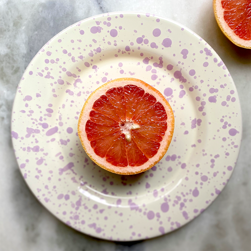 Liberty Dinner Plate, D24cm, Lilac-0