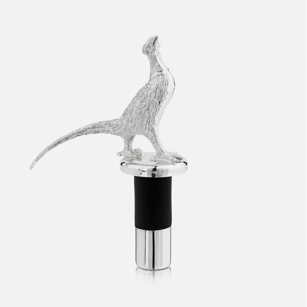 The Highland Safari Collection Stopper, D4.5 x H11cm, pheasant-0