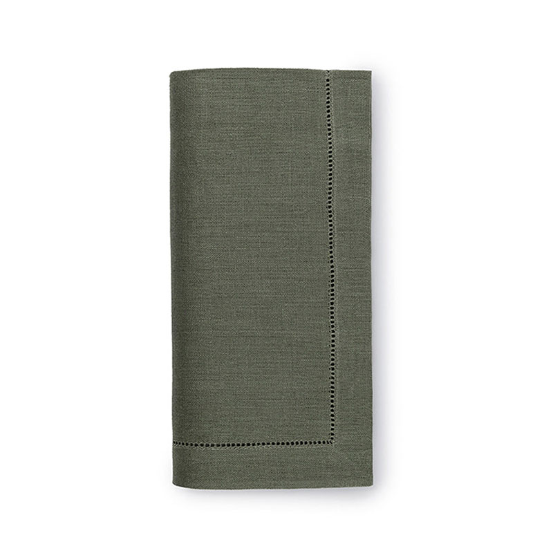 Festival Set of 4 Cocktail Napkins, W15 x L23cm, Sage-0