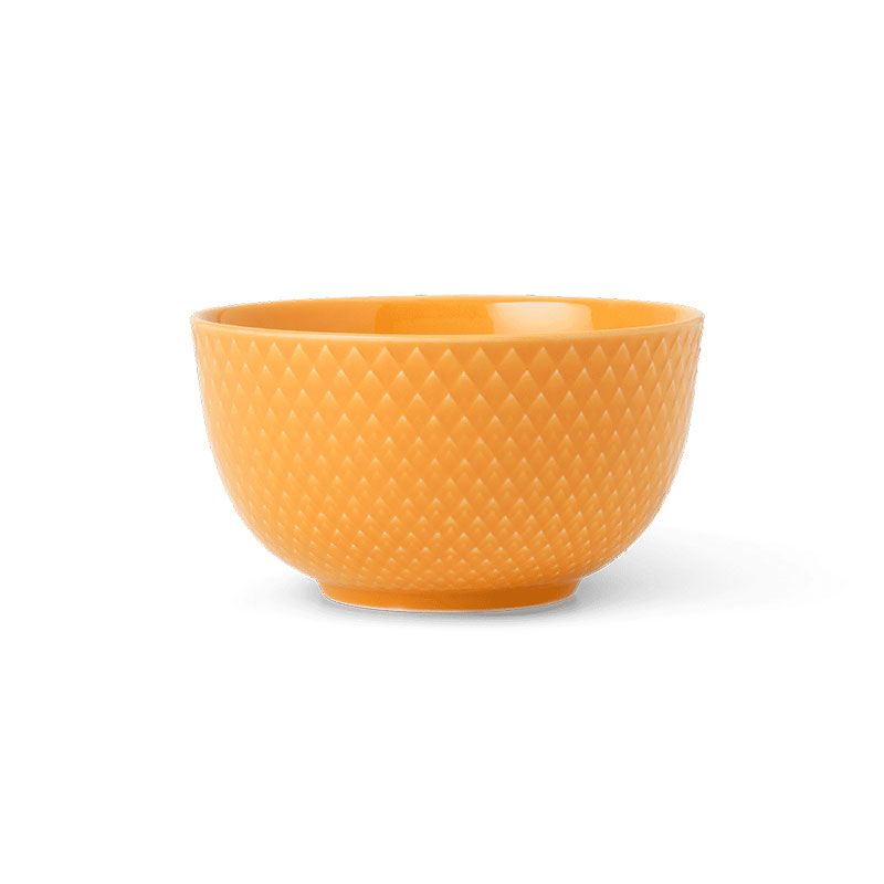 Rhombe Bowl, D11cm, Yellow-0