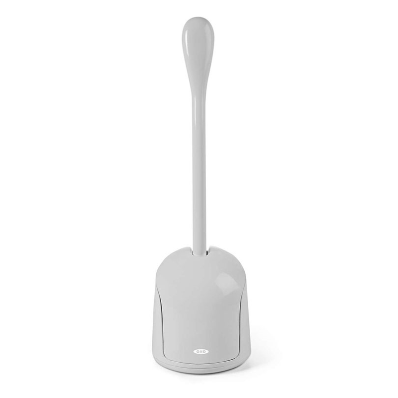 Compact toilet brush, Grey-0