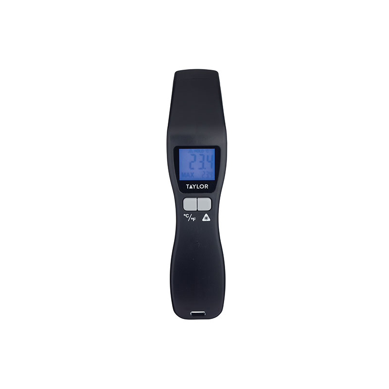 Infrared Thermometer, Silver-5