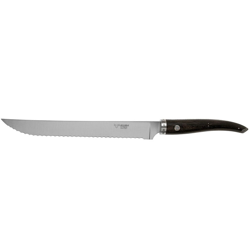 Gourmet Bread Knife, 25cm, Teak-0