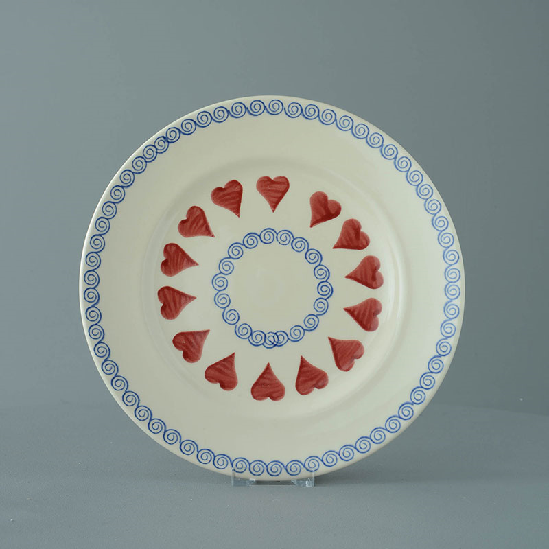 Hearts Plate, 25cm-4