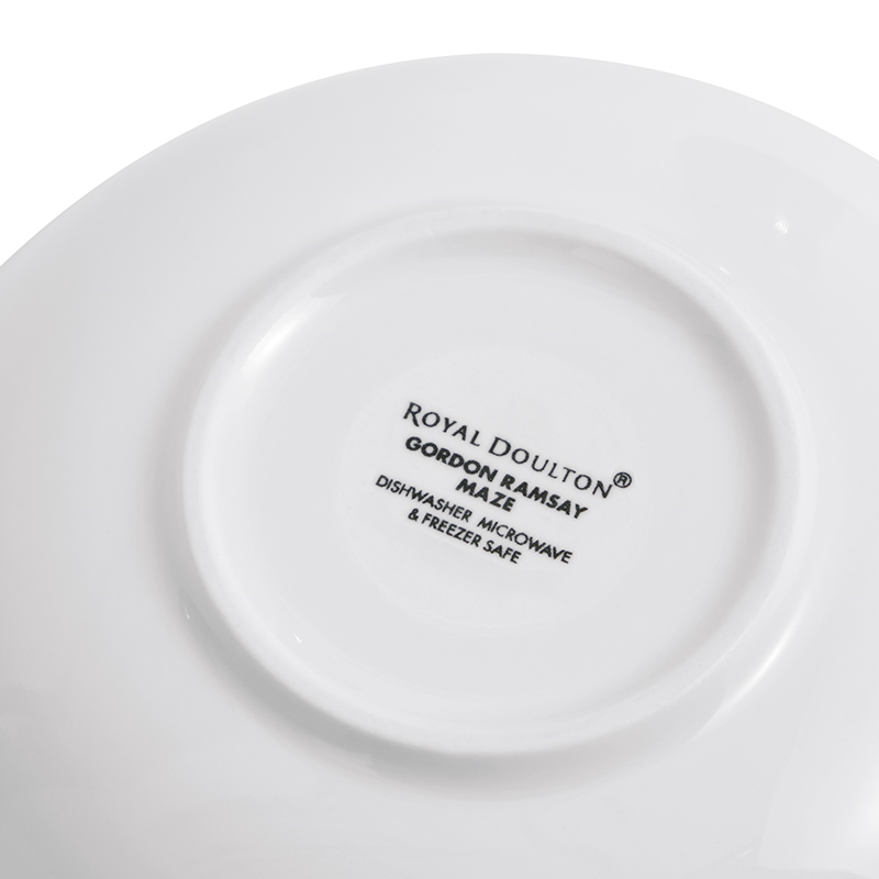 Gordon Ramsay Maze Set of 4 Bowls, D18cm, White-4