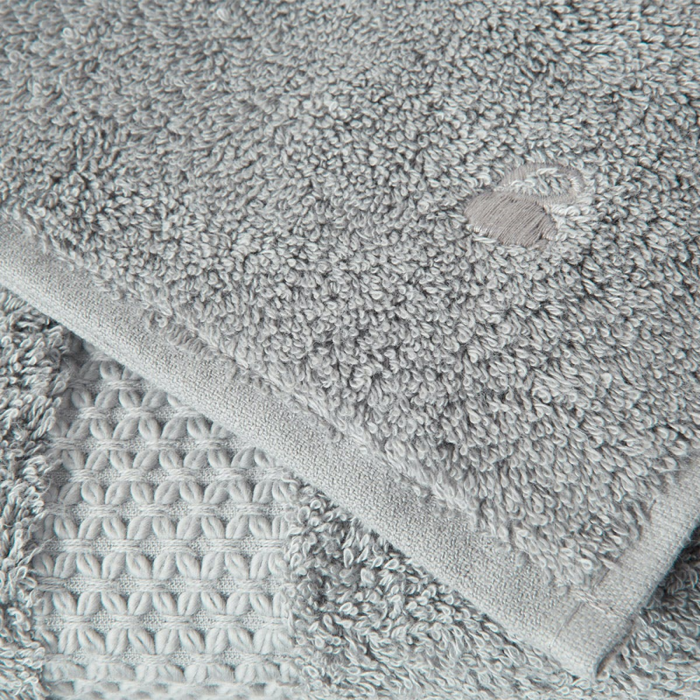 Etoile Bath sheet, 92 x 160cm, Platine-1