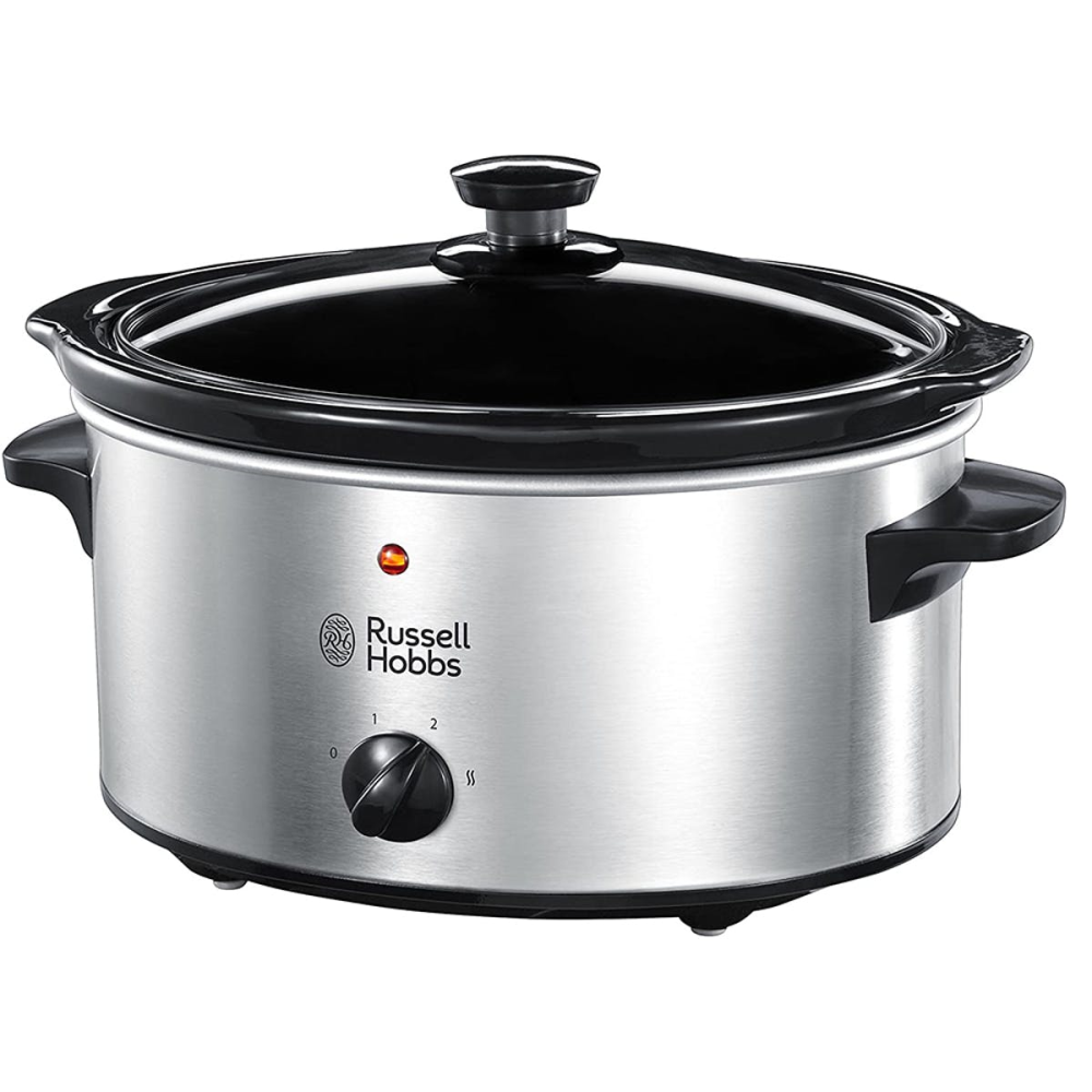 Slow cooker, 3.5L, stainless steel-0