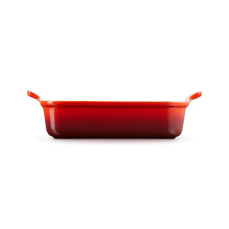 Stoneware Rectangular dish, 26 x 19cm - 2.3 litre, Cerise-3