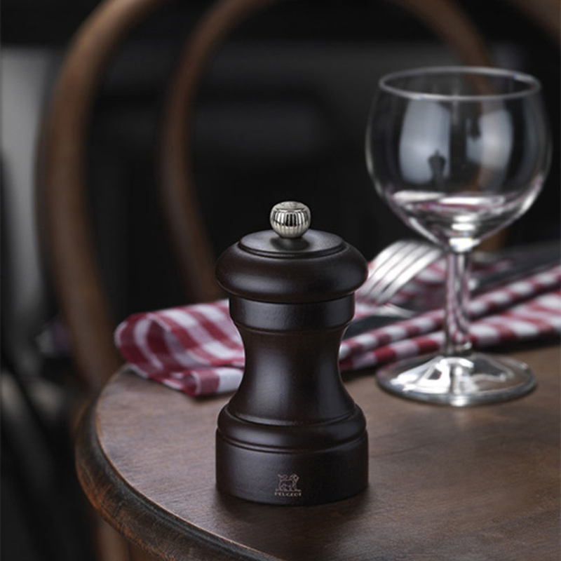 Bistro Pepper mill, 10cm, Chocolate Finish-0