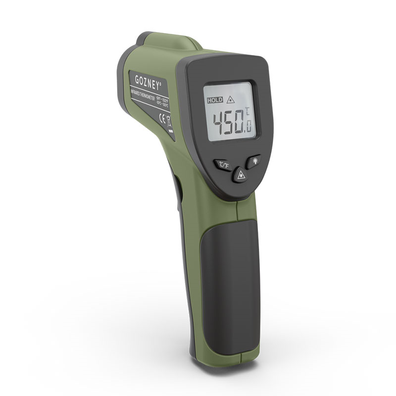 Infared Thermometer, Olive-0