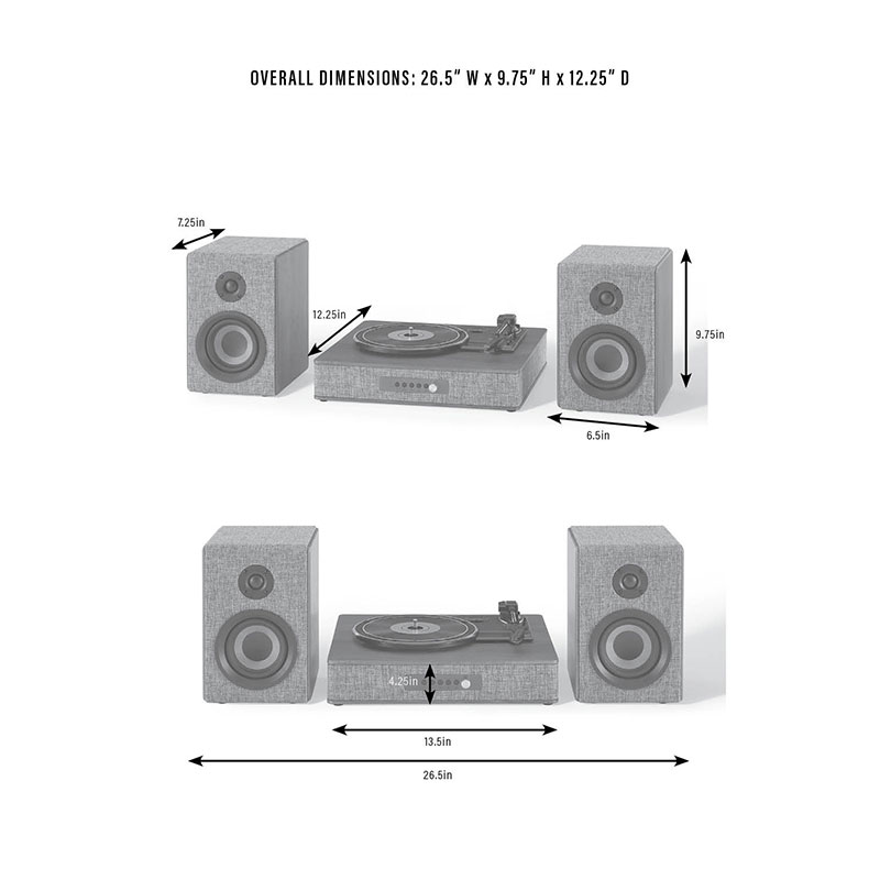 Aria Shelf System, Grey-3