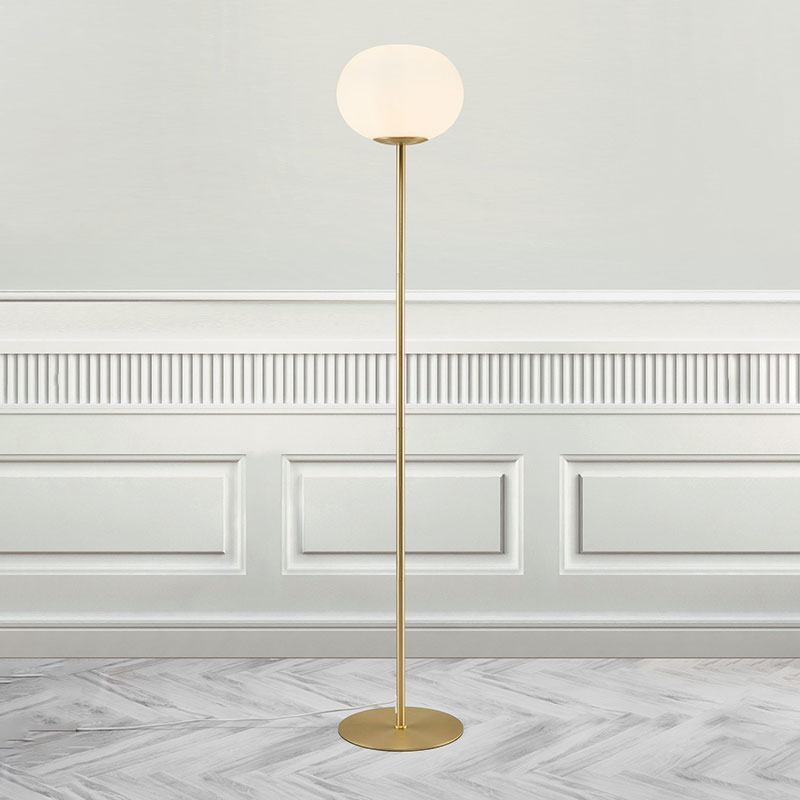 Alton Floor Lamp, H150cm, Opal white-2