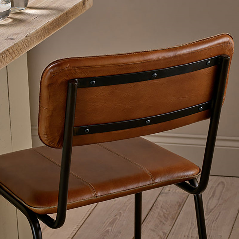 Ukari Counter Chair, Aged Tan-6