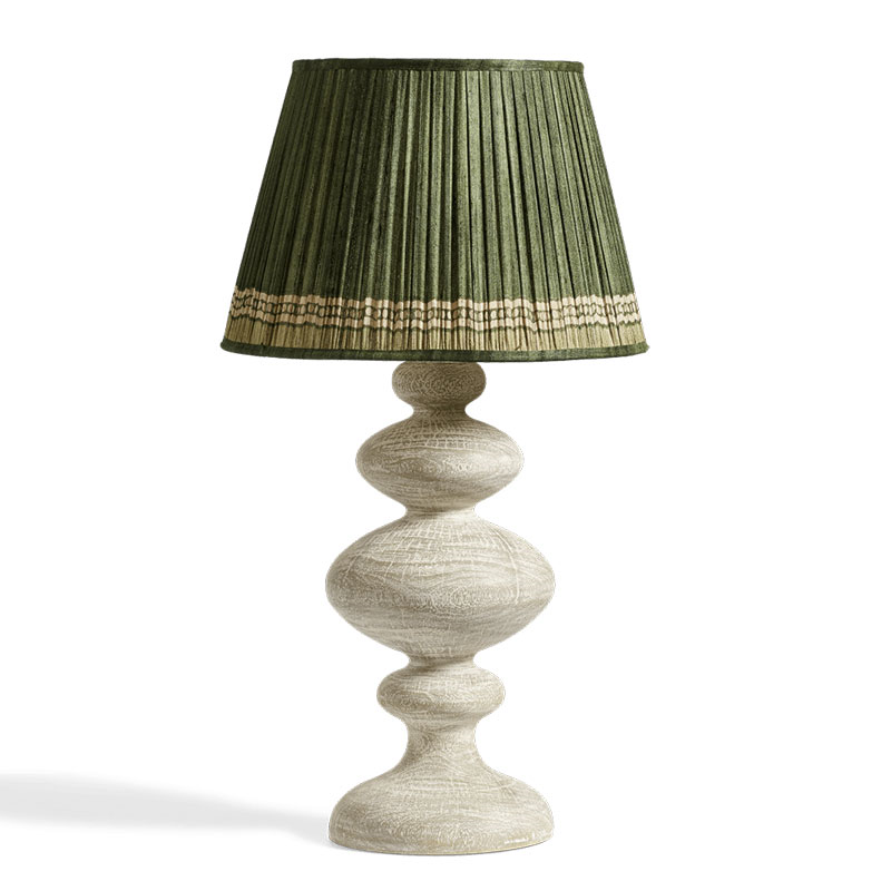 Minerva Table Lamp, H64cm x Diameter 24cm, Cloud Wash-2